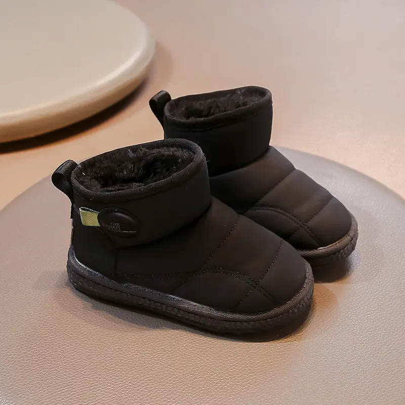 2025 Children Casual Boots for Girls Boys Winter New Fashion Korean Style Soft Bottom Anti-slippery Versatile Keep Warm Shoes