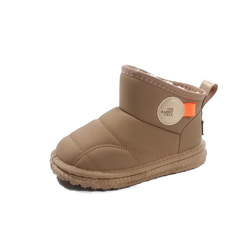 2025 Children Casual Boots for Girls Boys Winter New Fashion Korean Style Soft Bottom Anti-slippery Versatile Keep Warm Shoes