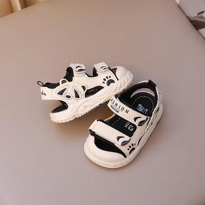 Summer Baby Sandals for Girls Boys Soft Bottom PU Leather Children Shoes Fashion Little Kids Beach Sandals Toddler Shoes I03065