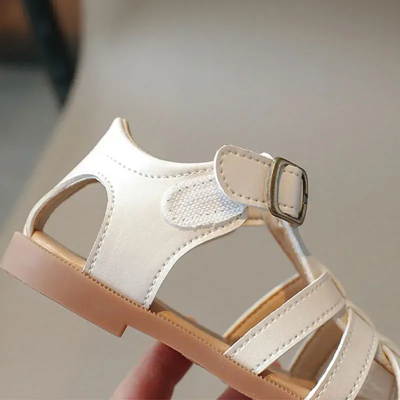 Summer Baby Sandals for Girls Boys Soft Bottom PU Leather Children Shoes Fashion Little Kids Beach Sandals Toddler Shoes I03065