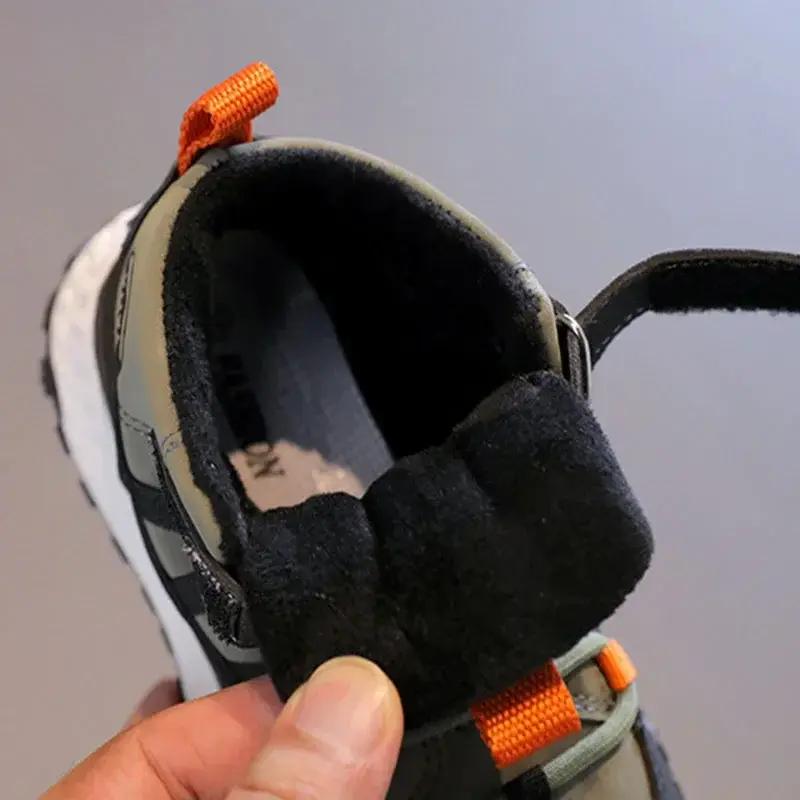 Sports Winter Children's Sneakers Boys Tennis Shoe for Girls Sneaker Kids Shoes Running Shoes Velvet Shoes Child Sneaker G10101