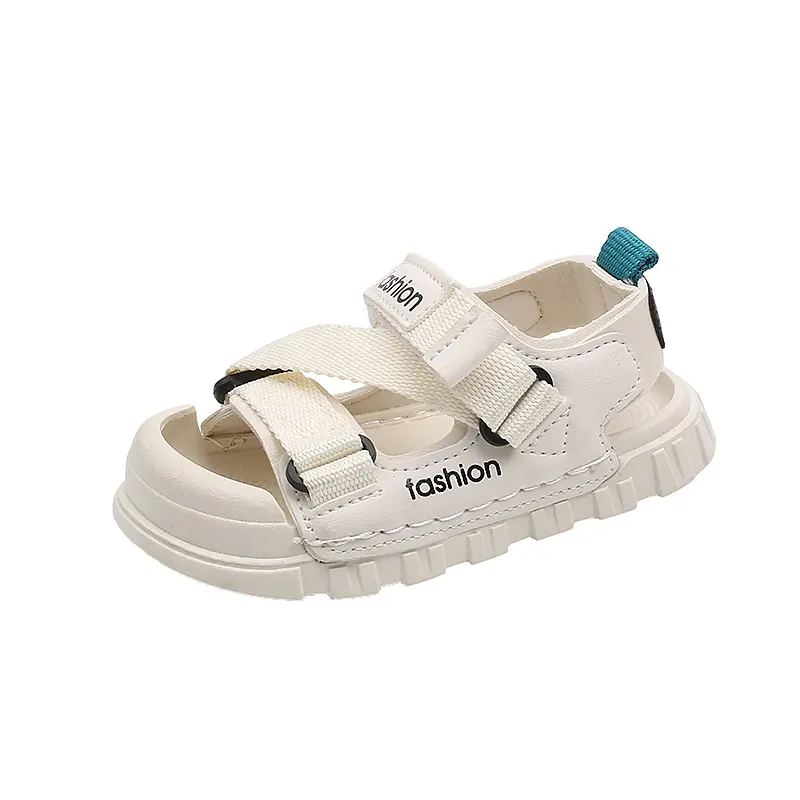 Summer Boy's Sandals Breathable Canvas Outdoor Sandals Nylon Strap Decos Baby Boy Casual Shoes Child Students Beach Shoes H04172