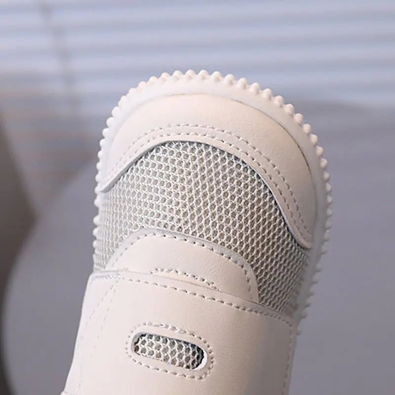 Spring Fall Breathable Mesh Children Physical Training Shoes Comfortable Soft Bottom Running Shoes Girl Boy Flat Sneakers H07183