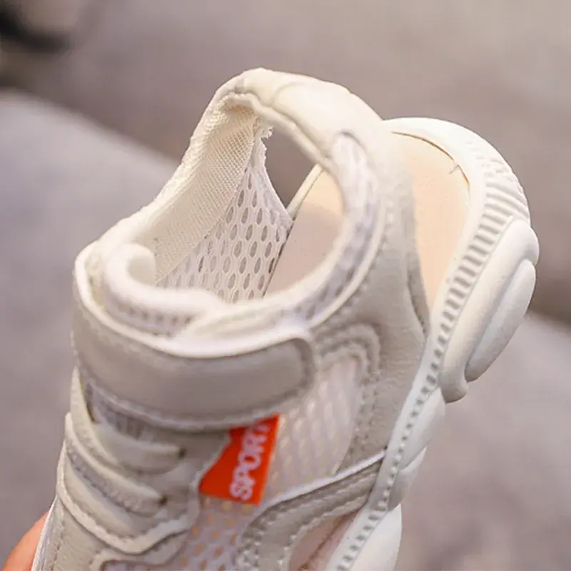 Size 21-30 Summer Sandals for Kids Boys Girls Cut-outs Sneaker Children Sport Sandals Comfortable Summer Baby Beach Shoes G06092
