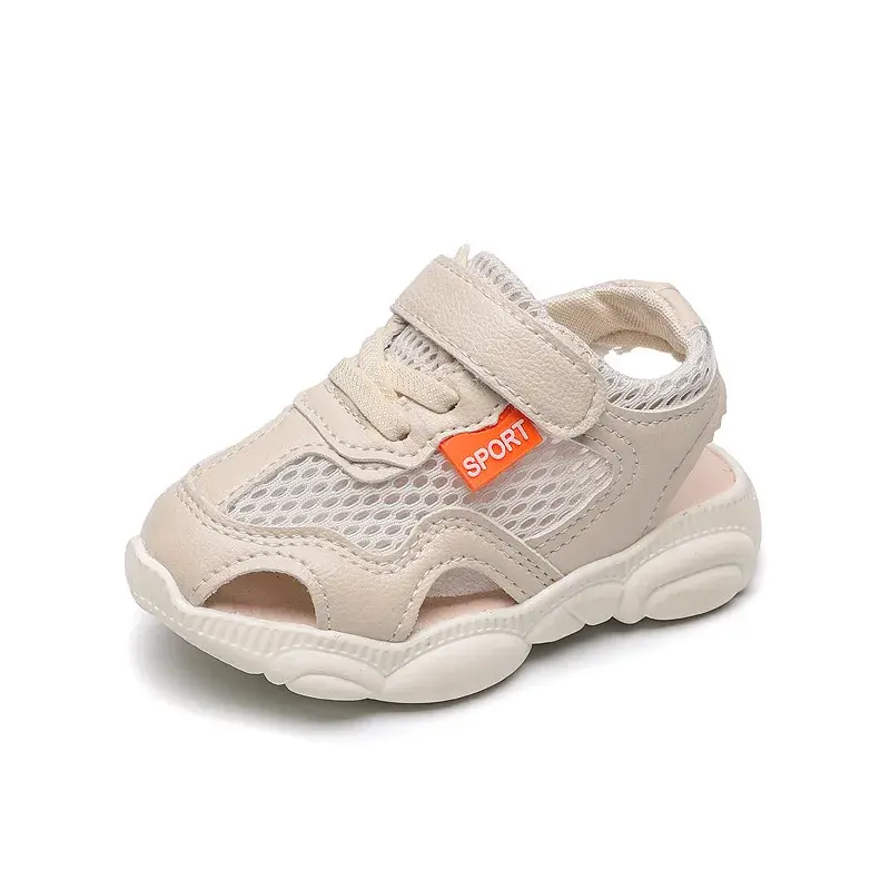 Size 21-30 Summer Sandals for Kids Boys Girls Cut-outs Sneaker Children Sport Sandals Comfortable Summer Baby Beach Shoes G06092