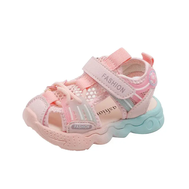 1-6 Years Kids Sneaker New Summer Sport Sandals Baby Boys Breathable Mesh Tenis Shoes Girls Antislip Toddler Shoes Sandal H01226