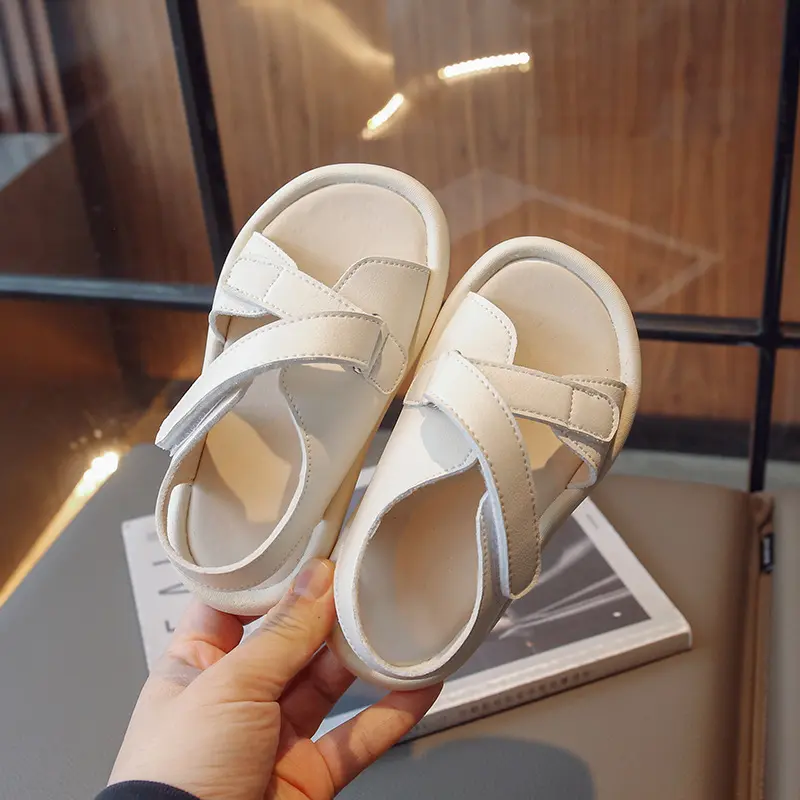 School Summer Boys Kids Shoes England New Children's Water Shoes Sandals Non-Slip Casual Shoes Children Platform Sandals H04283