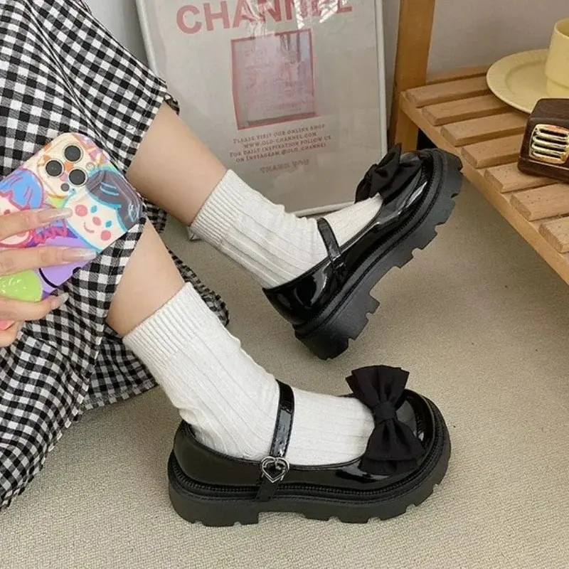 2025 Children Leather Shoes for Girls Autumn New Fashion Korean Style Soft Sole Anti-slippery Versatile Princess Mary Jane Shoes