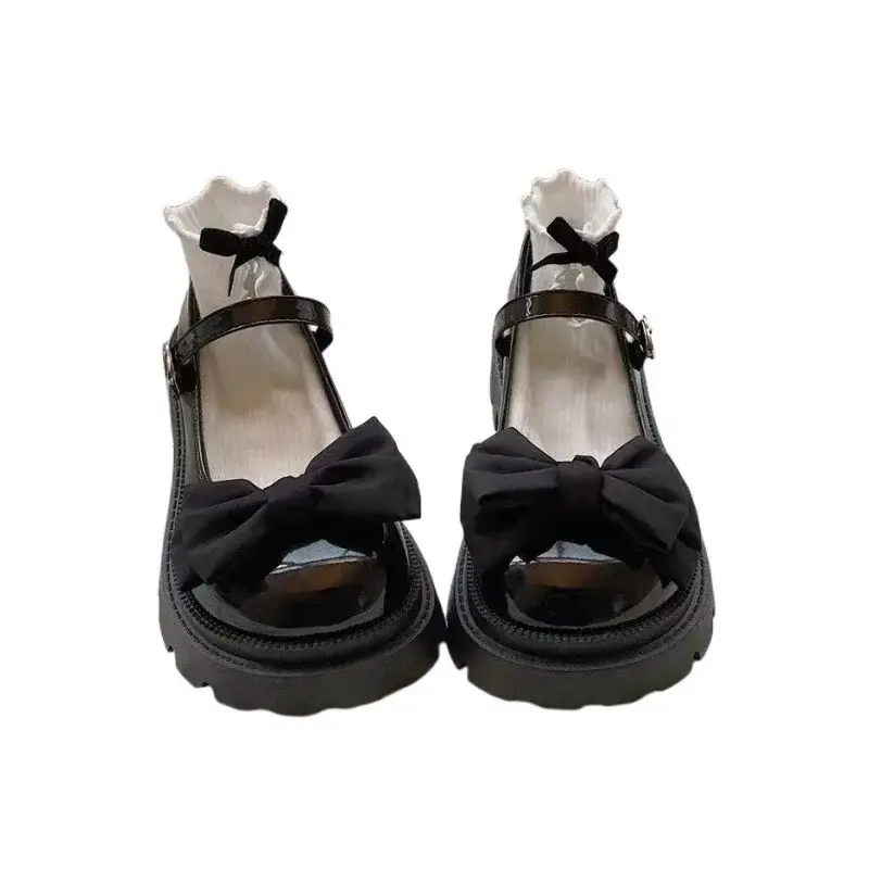 2025 Children Leather Shoes for Girls Autumn New Fashion Korean Style Soft Sole Anti-slippery Versatile Princess Mary Jane Shoes