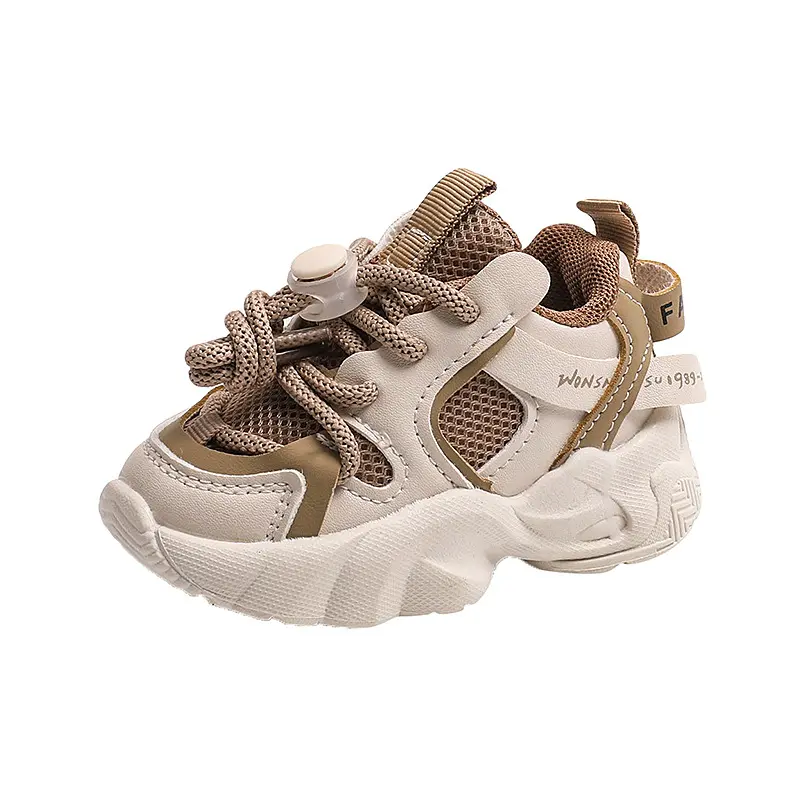 2024 Spring Autumn Baby Girl Boy for 1 Year Old Toddler tennis Shoes Casual Infant Sport Shoes Soft Bottom Kids Sneaker H08189