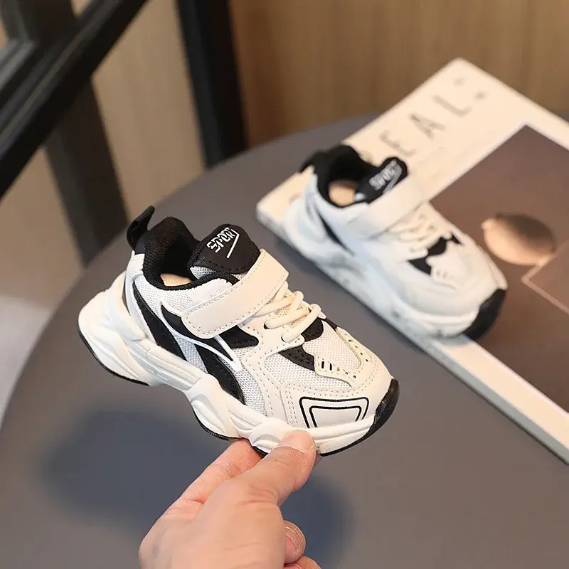 Sneakers for Children 2024 Designer Platform Casual Sports Running Shoes Girls Students Match Color Fashion Boys Sneakers G01084