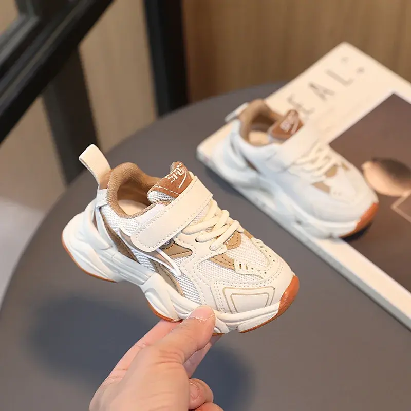 Sneakers for Children 2024 Designer Platform Casual Sports Running Shoes Girls Students Match Color Fashion Boys Sneakers G01084