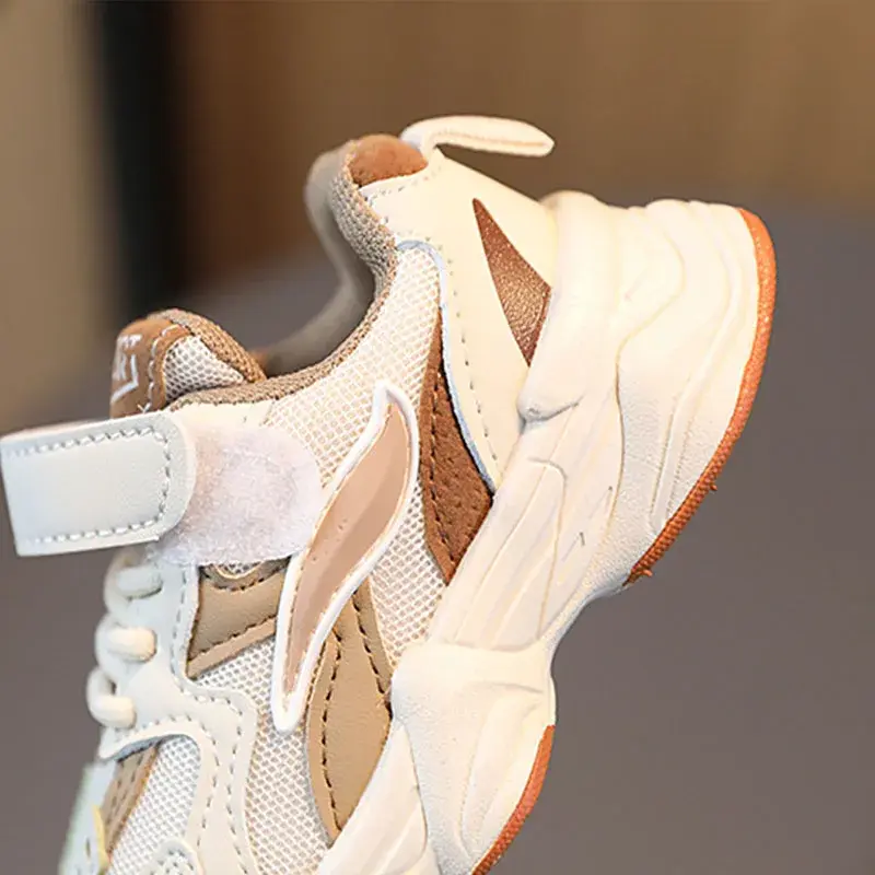 Sneakers for Children 2024 Designer Platform Casual Sports Running Shoes Girls Students Match Color Fashion Boys Sneakers G01084