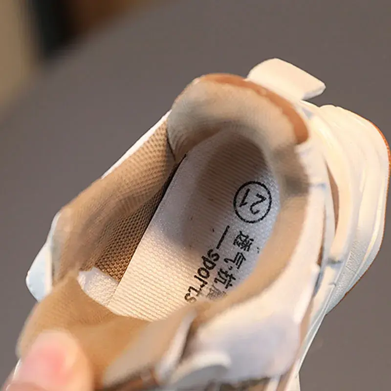 Sneakers for Children 2024 Designer Platform Casual Sports Running Shoes Girls Students Match Color Fashion Boys Sneakers G01084