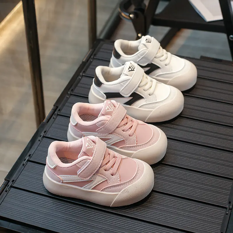 Low Top Children tenis Shoes Hot Sale Flat Heel Kids Sneakers Boys Girls Casual Shoes Platform Soft Bottom School Shoes H02252