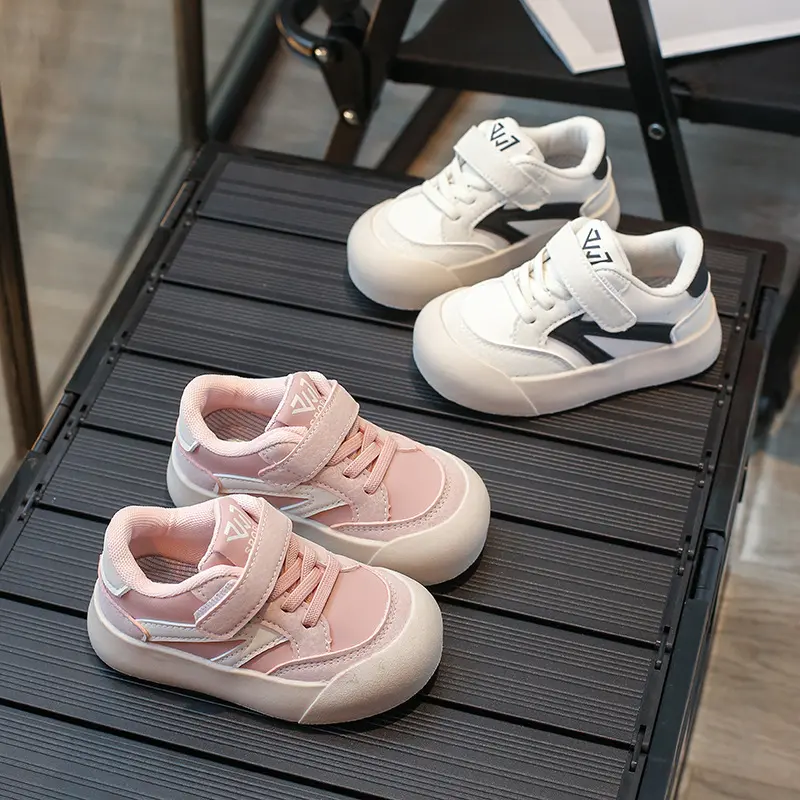 Low Top Children tenis Shoes Hot Sale Flat Heel Kids Sneakers Boys Girls Casual Shoes Platform Soft Bottom School Shoes H02252