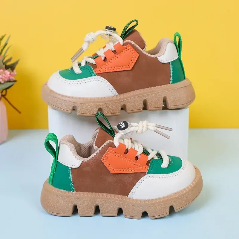 Personalised Flat Heel Children Sneaker Fashion Low Top Kids Shoes Child Leisure Spring Fall tenis Shoes Student Sneakers G10255