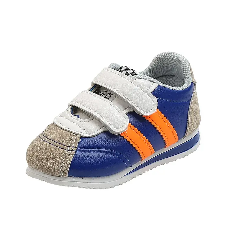 Toddler Tennis Shoes 2024 Autumn Lightweight Baby Girl Shoes Designer Kids Shoes Soft Bottom Children Sneakers for Boys E08174