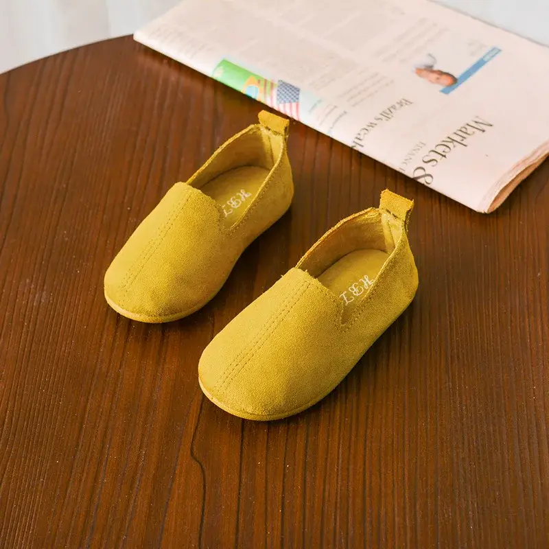 Children Shoes Cotton Flats For Kids Boys Girls Shoes Soft Baby Sneakers Red Beige Breathable Ballet Falts Gilr Sandals C01314