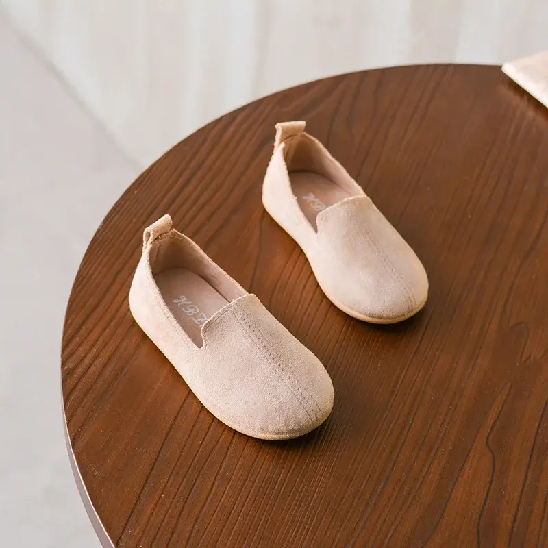 Children Shoes Cotton Flats For Kids Boys Girls Shoes Soft Baby Sneakers Red Beige Breathable Ballet Falts Gilr Sandals C01314