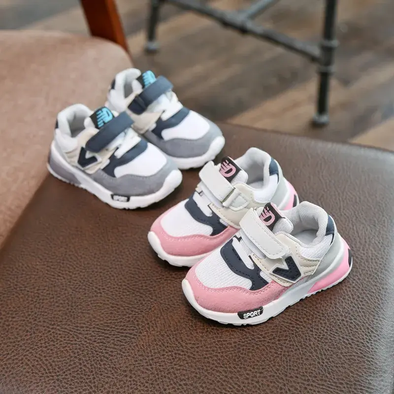 2025 Fashion Children's Sneakers Breathable Mesh Boys Casual Shoes Sport Running Kids Lightweight Outdoor Sneakers Girls I07175