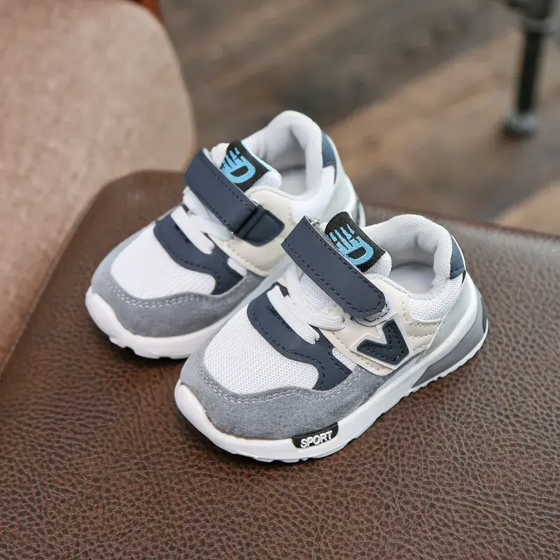 2025 Fashion Children's Sneakers Breathable Mesh Boys Casual Shoes Sport Running Kids Lightweight Outdoor Sneakers Girls I07175