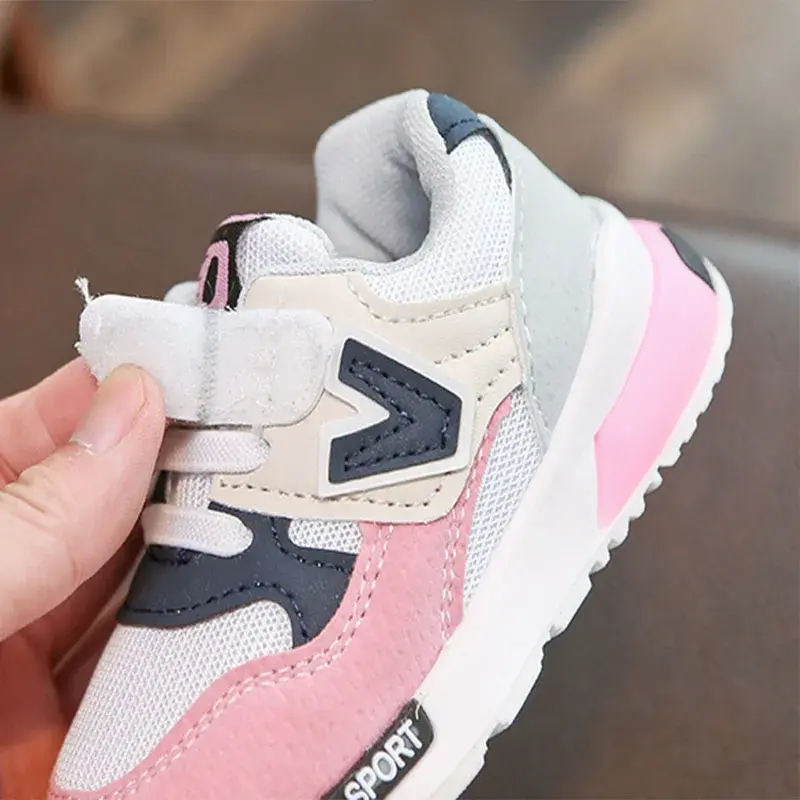 2025 Fashion Children's Sneakers Breathable Mesh Boys Casual Shoes Sport Running Kids Lightweight Outdoor Sneakers Girls I07175