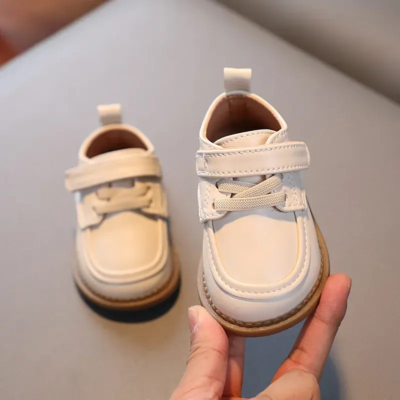 Baby Simple Shoes 2024 New All-match Children Girls Shoes Spring Autumn Toddler Newborn Boy Wedding Party Dress Shoes F11111