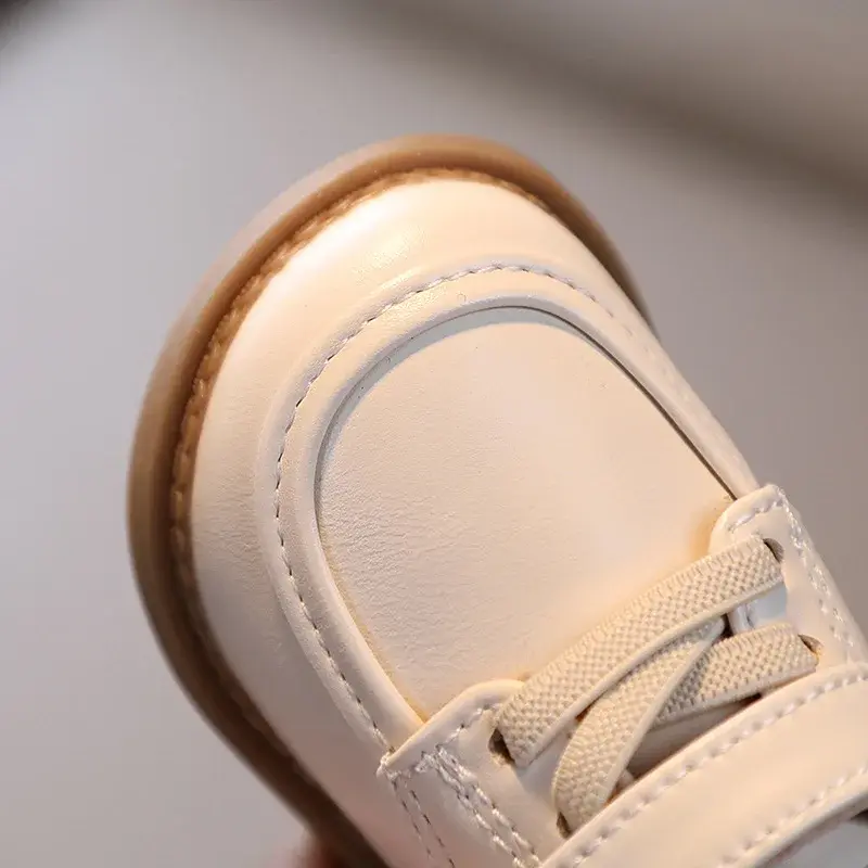 Baby Simple Shoes 2024 New All-match Children Girls Shoes Spring Autumn Toddler Newborn Boy Wedding Party Dress Shoes F11111