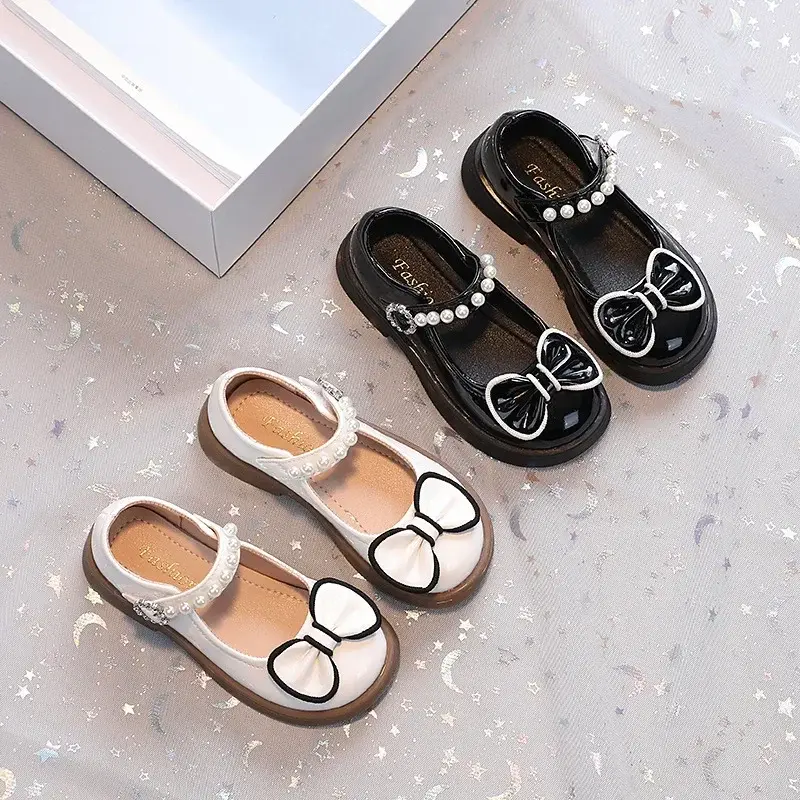 Sweet Leather Shoes Girls Mary Jane Thick-soled Increase Japanese Lolita Shoes Girl Spring Autumn Schoolyard Shoes Kids H06133