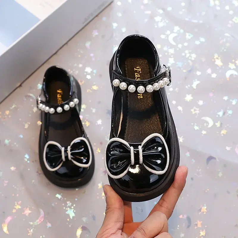 Sweet Leather Shoes Girls Mary Jane Thick-soled Increase Japanese Lolita Shoes Girl Spring Autumn Schoolyard Shoes Kids H06133