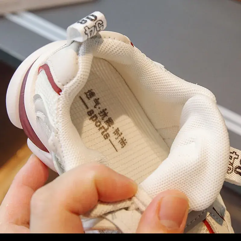 New Sports Kids Mesh Anti-slippery Sneakers Girls Vulcanized Shoes for Children Sneakers Girl Run Training Shoes Outdoor G06176