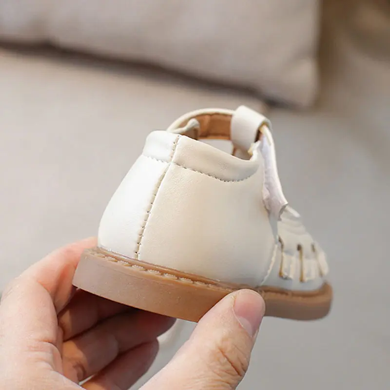 Children Platform Sandals 2024 New Summer Cover Toe Sandal for Kids Cut-outs Boys Girls Fresh Sneaker Holiday Beach Shoes H04151