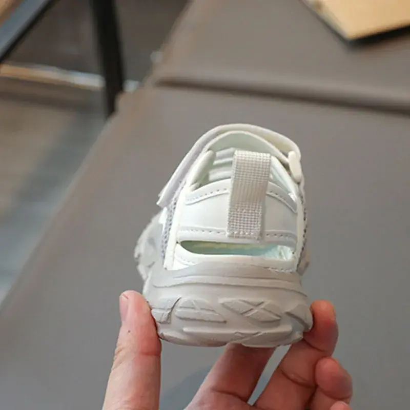 Kid's Summer Shoes Kids Sandals Breathable Boys Sandals Children's Shoes Outdoor Protecting Toes Beach Sandal Water Shoes I03254