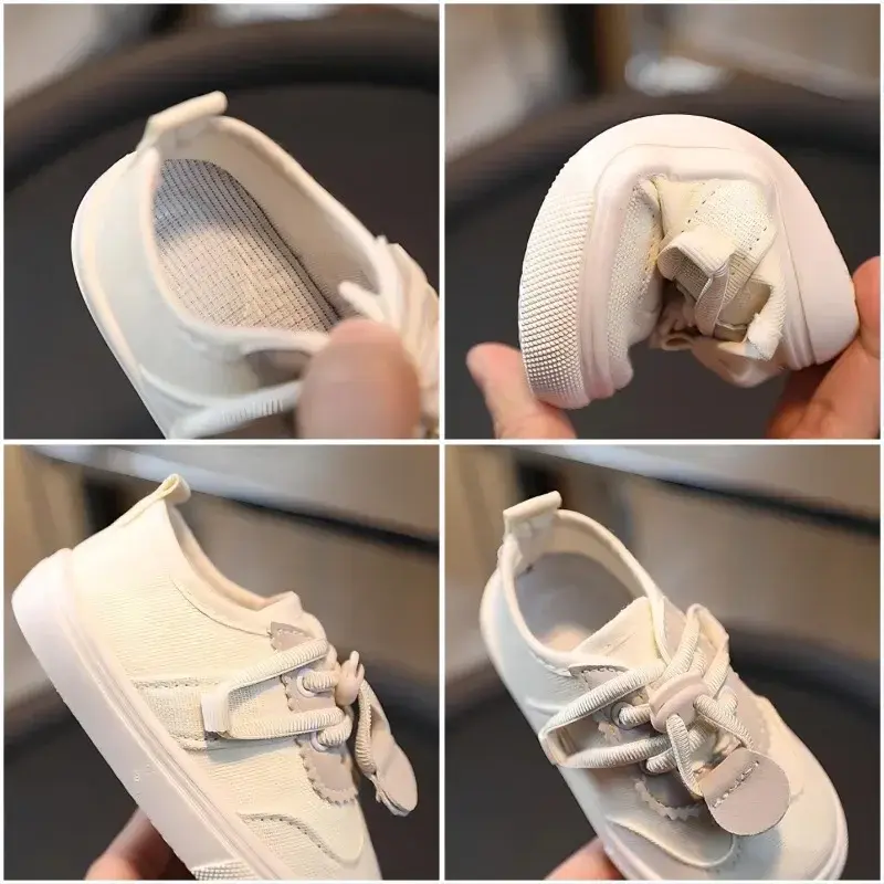 Slip On Canvas Children Shoes Sports Breathable Sneakers Kids Shoes for Girls Casual Child Flat Shoes Children's Loafers I02181