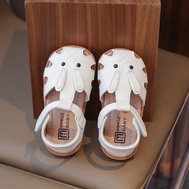 Litte Girl Sandals 1-6 Years Toddler Kids Baby Girls Summer Rabbit Princess Shoes Cut-outs Sandals Children Sandals Girls I03255