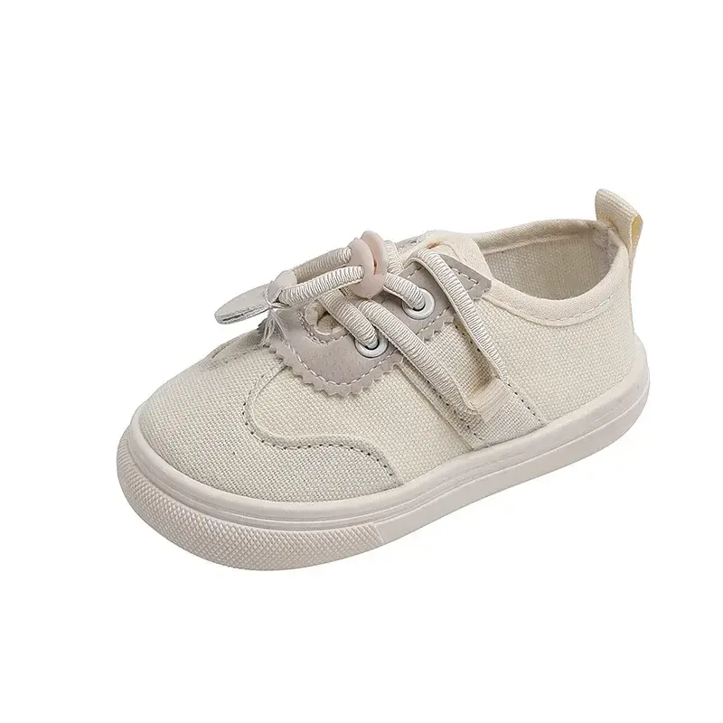 Slip On Canvas Children Shoes Sports Breathable Sneakers Kids Shoes for Girls Casual Child Flat Shoes Children's Loafers I02181