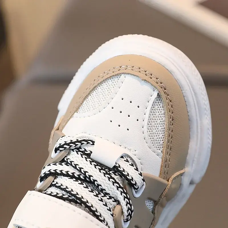 Children Stripes Sneakers Casual Shoes for Boys Breathable Mesh Comfortable High Quality Running Sports Kids Girls Shoes H06163