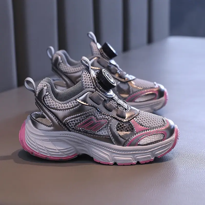 Breathable Summer Sneakers for Kids Boys Girls Hollow Out Children Sport Sandals Shoes Comfortable Chic Looks Beach Shoes I02071