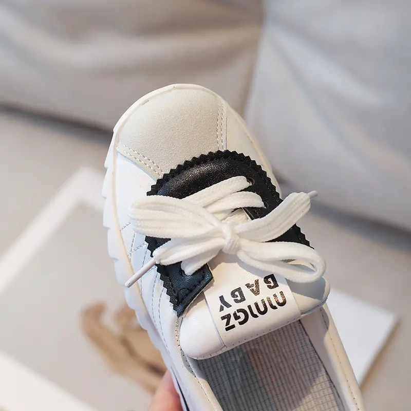 New Spring Children Casual Sport Shoes Fashion Stripes Breathable Shallow Soft Sole Non-Slip Kids Sneakers for Boys Girls I01261