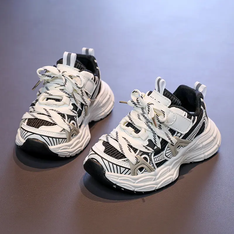 New Children Casual Sneaker Stylish and Light Suitable for Running Hiking Exercise Healthy Living Kids School Shoes Child I02175