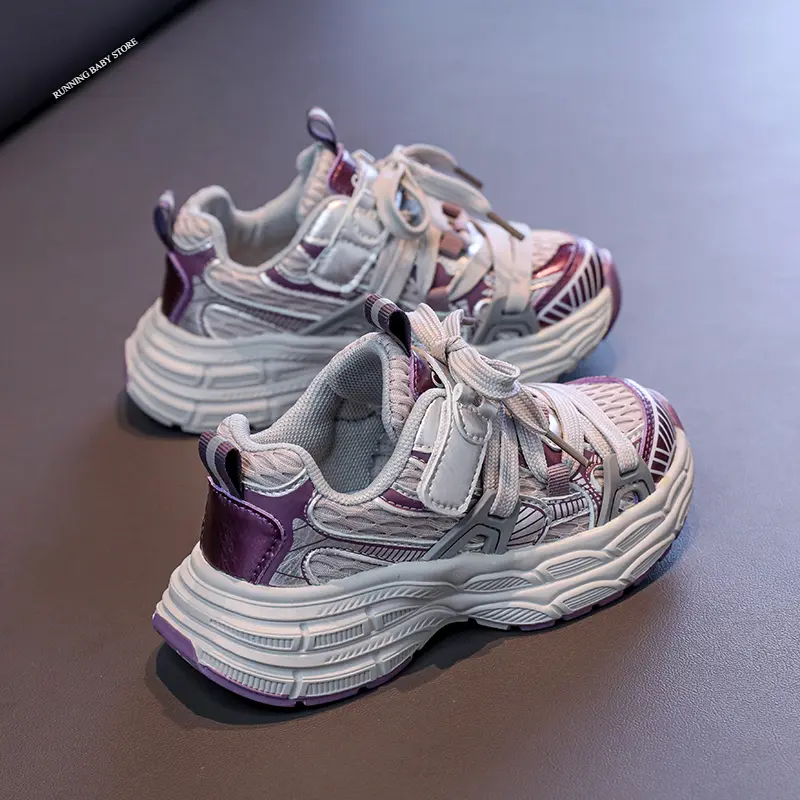 New Children Casual Sneaker Stylish and Light Suitable for Running Hiking Exercise Healthy Living Kids School Shoes Child I02175