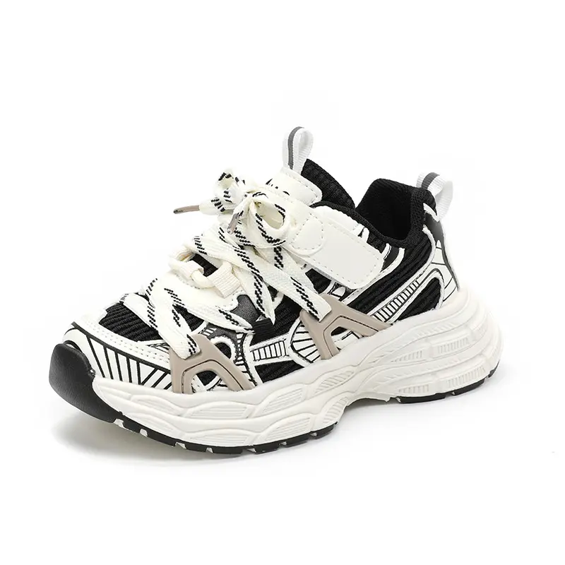 New Children Casual Sneaker Stylish and Light Suitable for Running Hiking Exercise Healthy Living Kids School Shoes Child I02175