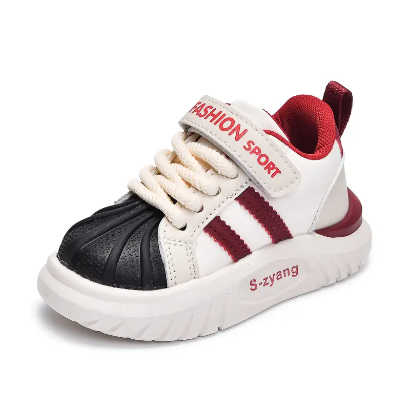 2025 Spring Autumn Children Sports Shoes Girl Comfortable City-friendly Roaming Shoes for Kids Boy Nice Stripes Sneakers H12132
