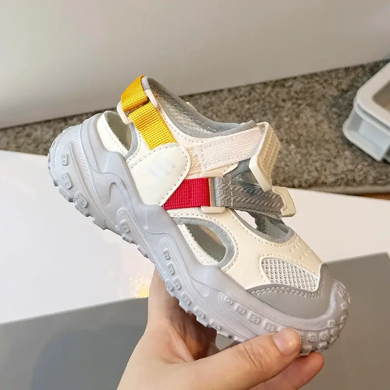 Boys Running Shoes Mesh Summer New 2025 Children's Sports Shoes Breathable Girls Jogging Shoes Trainning Kids Sneakers I02051
