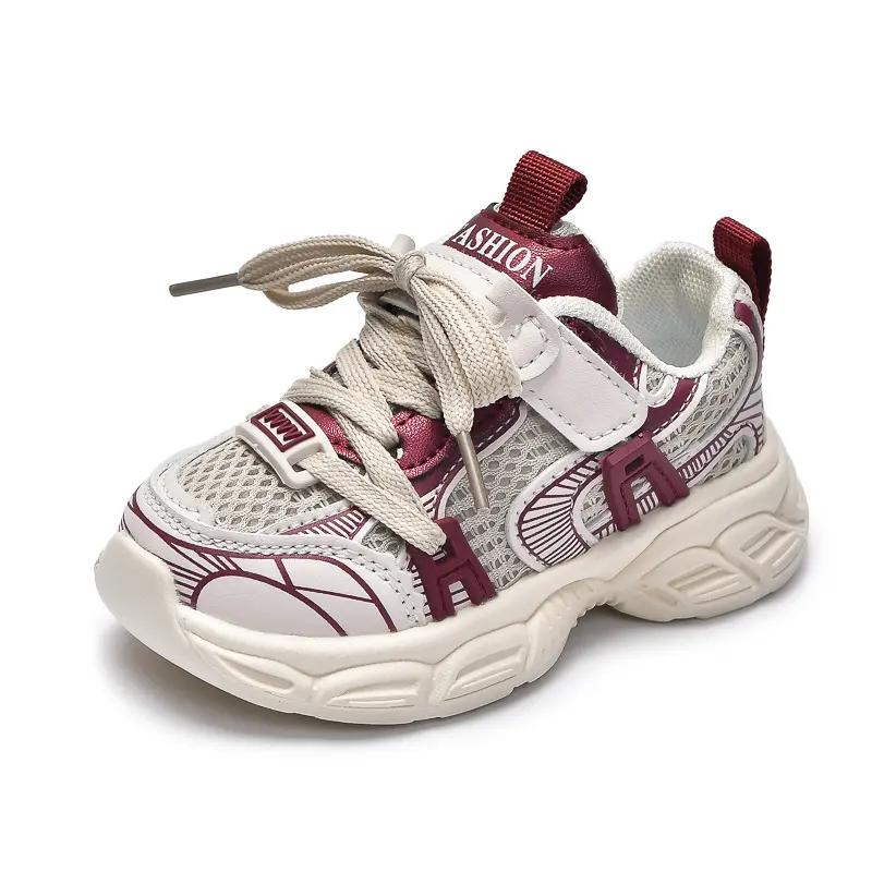 Comfortable Children Sneaker Girl Casual Shoes Fashion Mix Color Shoelace Sneaker Boy Child Flexible Sneakers tenis Shoes I02224