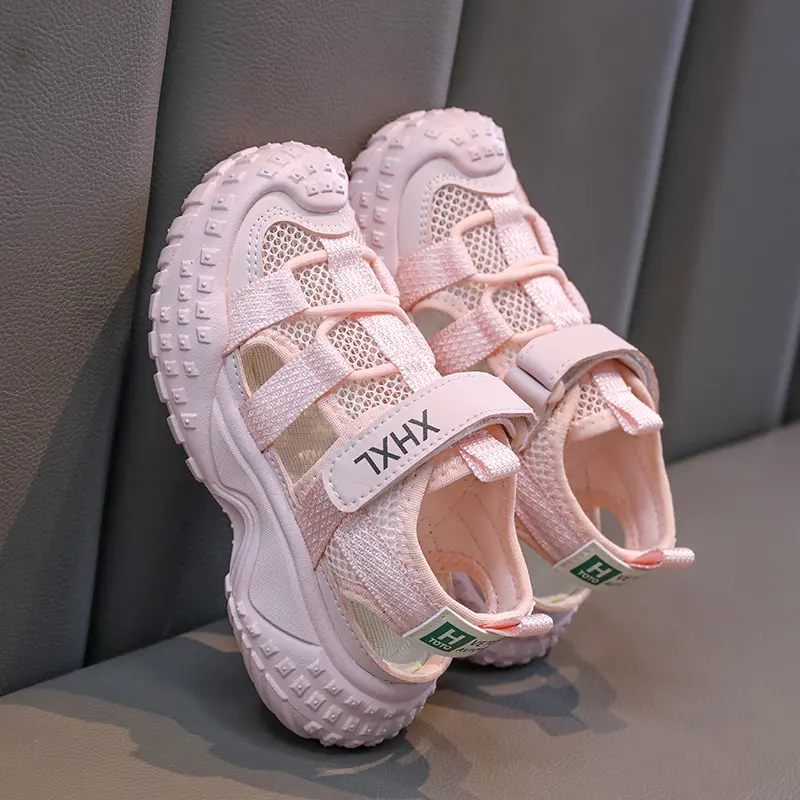 2025 Children's Summer Breathable Mesh Running Shoes Kids Comfortable Arch Support Casual Sneakers Student Fitness Shoes I06219