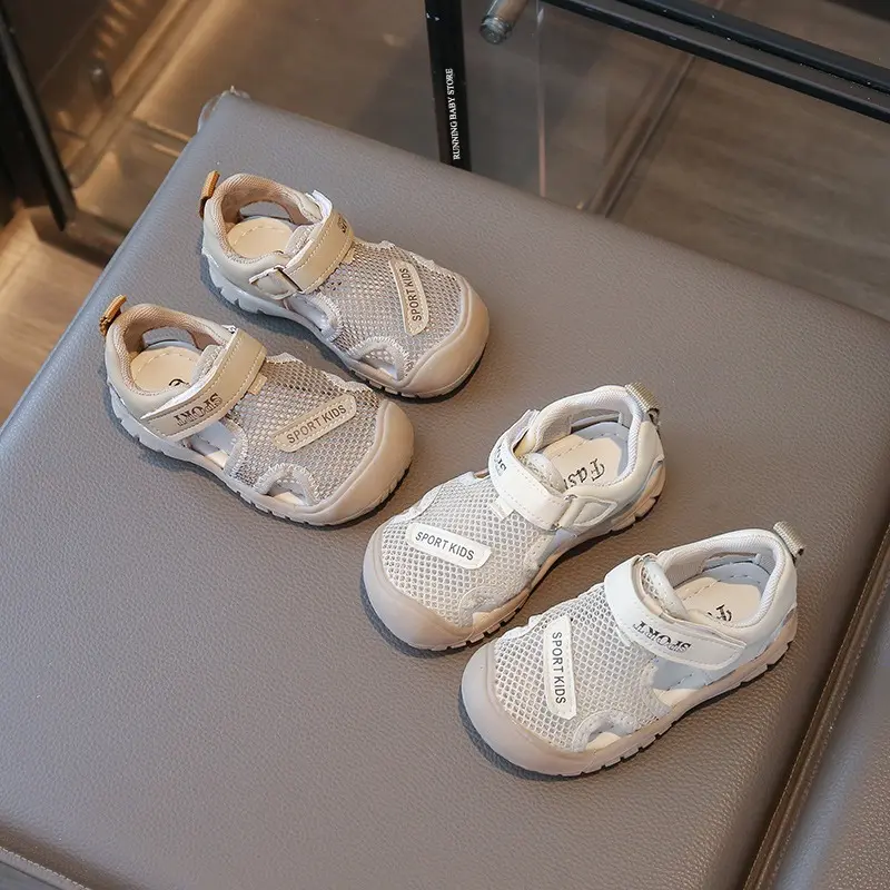 Summer Children's Fashion Sports Shoes Boys Running Mesh Leisure Breathable Outdoor Girl Shoes Lightweight Sneakers Shoes I05083