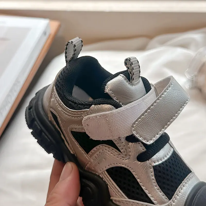 Mesh Surface Breathable Hiking Platform Casual Shoes Four Seasons Boys Comfort Sneaker All-match Sports Daddy Shoes Girls H09272