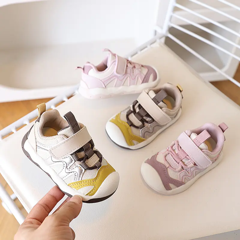 Stripes Baby Boys tennis Shoes Girls Chic Sneakers for Children Flats Leisure Kids Footwear Comfort Toddler Walking Shoes I08139